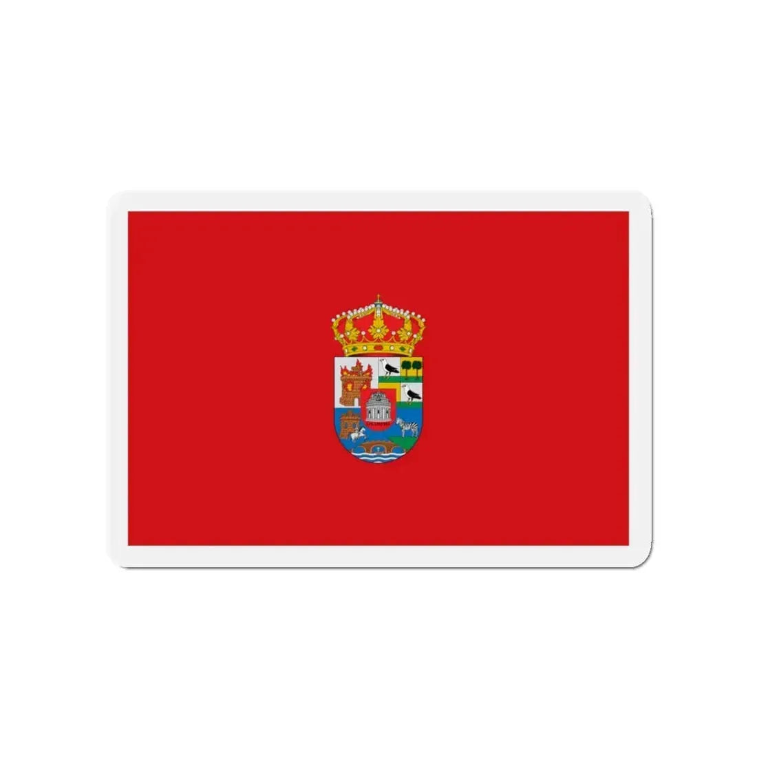 Flag of Ávila Spain - Refrigerator Magnet 3 Inch - The Sticker Space