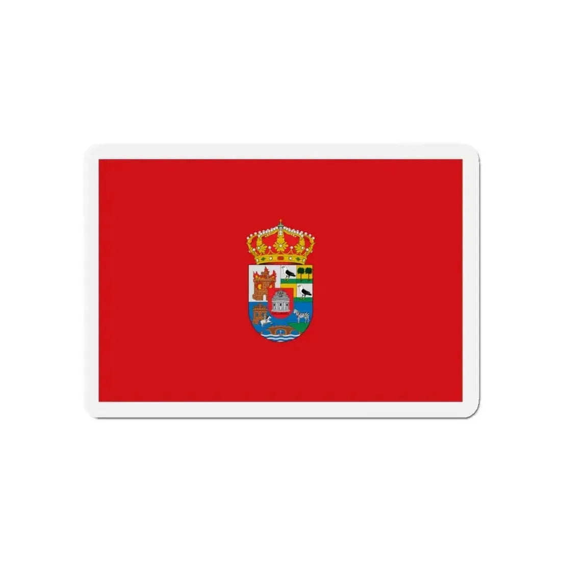 Flag of Ávila Spain - Refrigerator Magnet 4 Inch - The Sticker Space