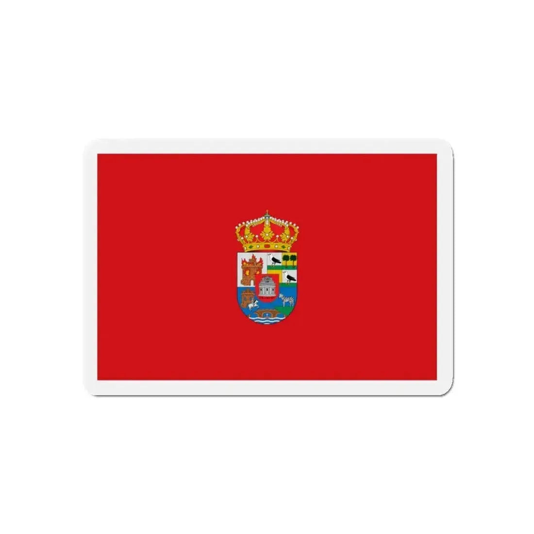Flag of Ávila Spain - Refrigerator Magnet - The Sticker Space