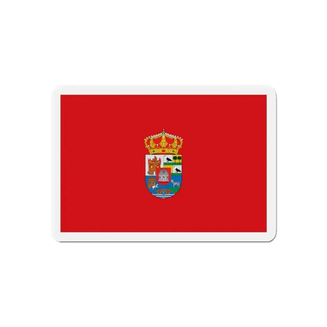 Flag of Ávila Spain - Refrigerator Magnet - The Sticker Space