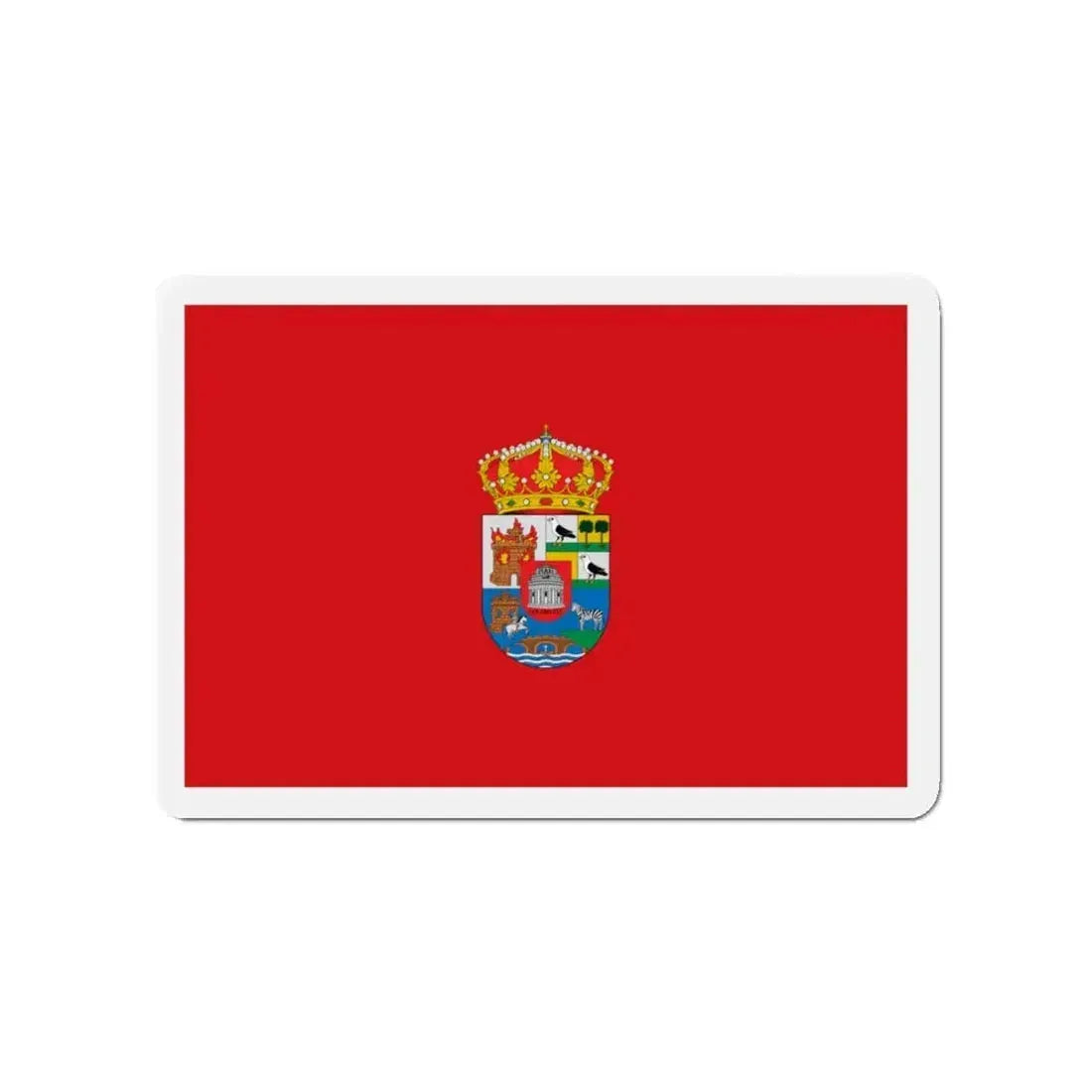 Flag of Ávila Spain - Refrigerator Magnet - The Sticker Space