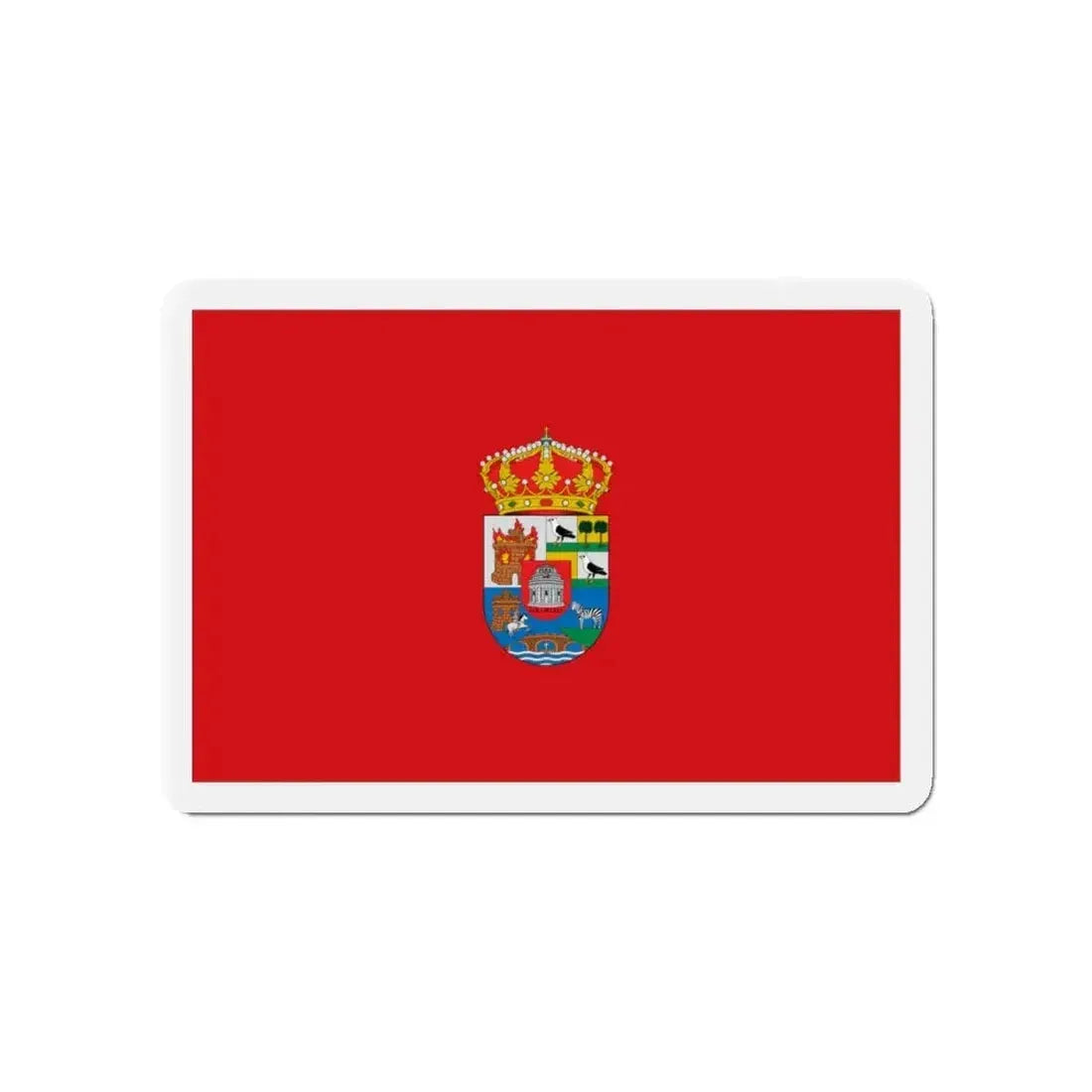 Flag of Ávila Spain - Refrigerator Magnet - The Sticker Space