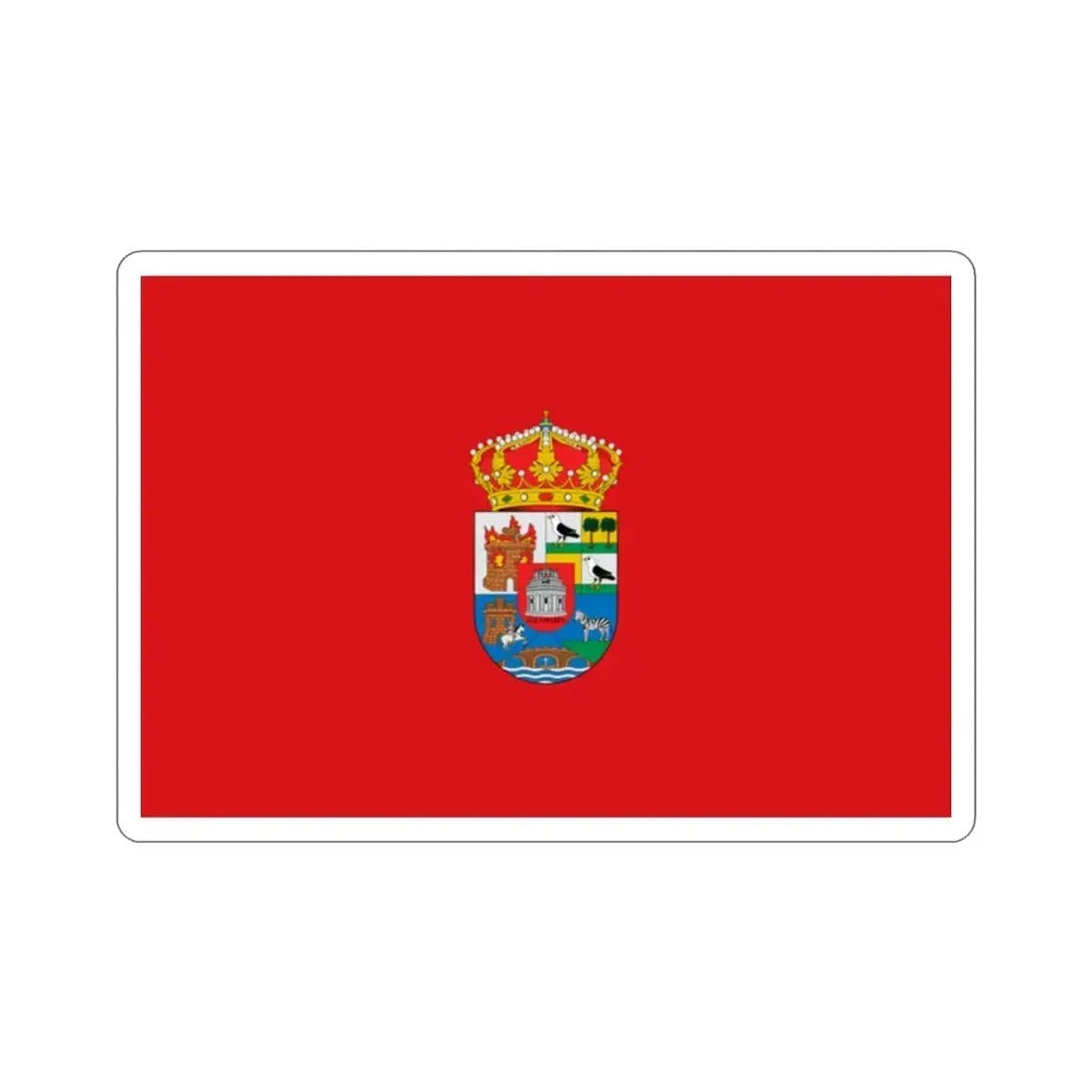 Flag of Ávila Spain STICKER Vinyl Die-Cut Decal 2 Inch - The Sticker Space
