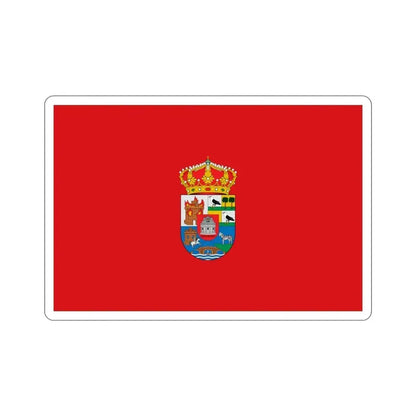Flag of Ávila Spain STICKER Vinyl Die-Cut Decal 4 Inch - The Sticker Space