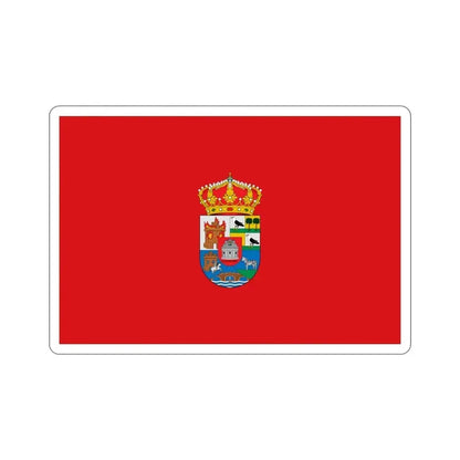 Flag of Ávila Spain STICKER Vinyl Die-Cut Decal 5 Inch - The Sticker Space