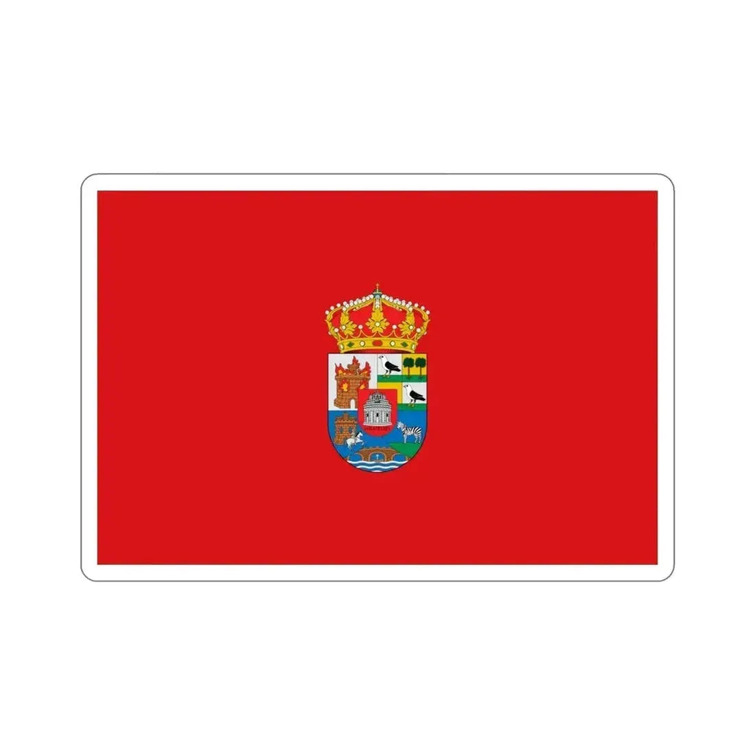 Flag of Ávila Spain STICKER Vinyl Die-Cut Decal - The Sticker Space
