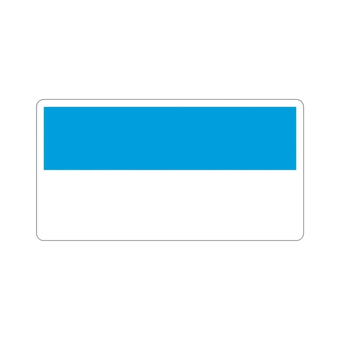 Flag of Viljandi Estonia STICKER Vinyl Die-Cut Decal 4 Inch - The Sticker Space