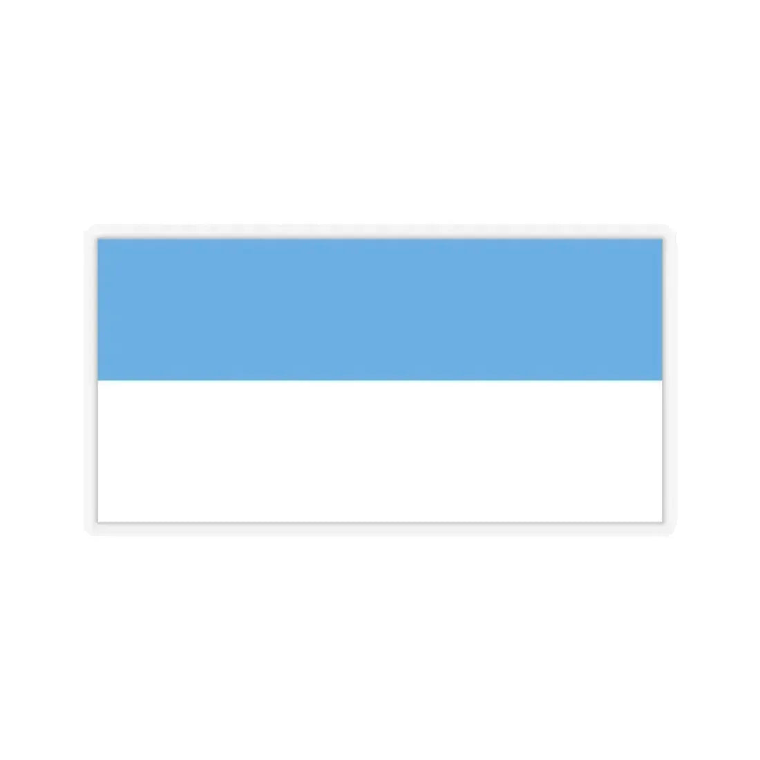 Flag of Viljandi Estonia - STICKER Vinyl Kiss-Cut Decal 2 Inch Transparent - The Sticker Space