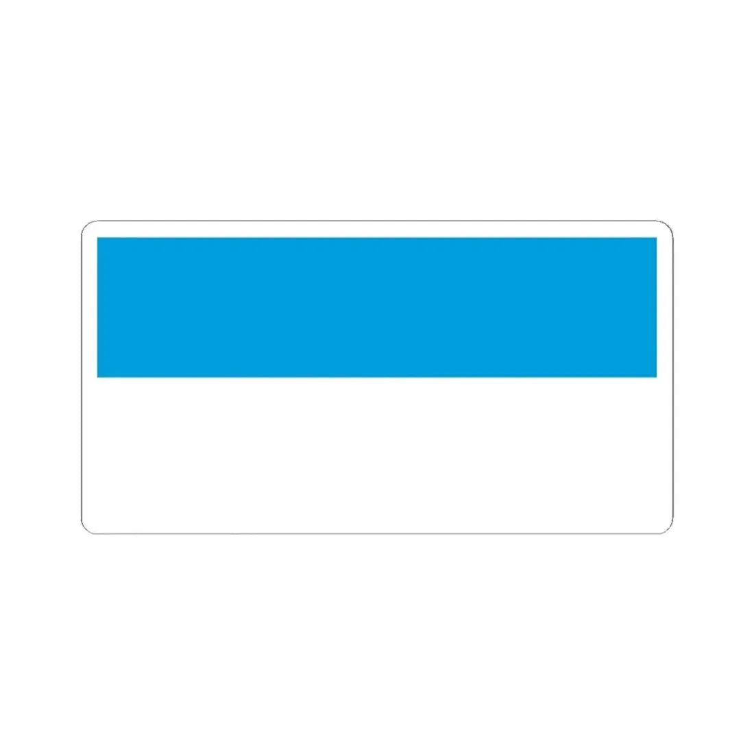 Flag of Viljandi Estonia - STICKER Vinyl Kiss-Cut Decal 2 Inch White - The Sticker Space