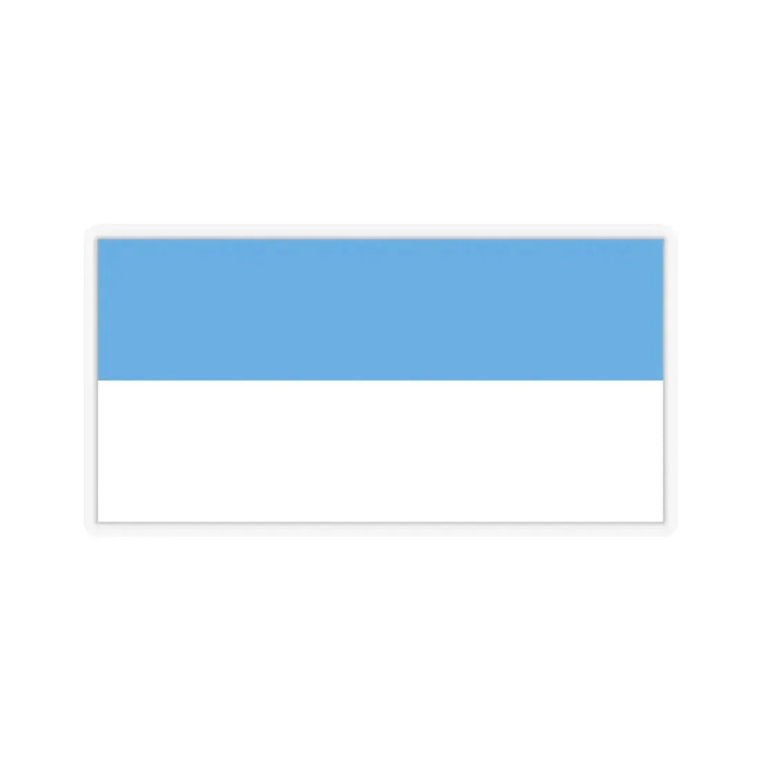 Flag of Viljandi Estonia - STICKER Vinyl Kiss-Cut Decal 3 Inch Transparent - The Sticker Space