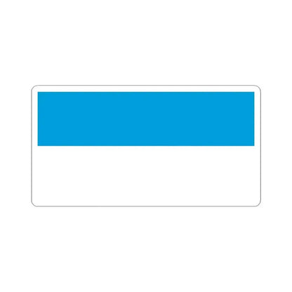 Flag of Viljandi Estonia - STICKER Vinyl Kiss-Cut Decal 3 Inch White - The Sticker Space