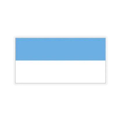 Flag of Viljandi Estonia - STICKER Vinyl Kiss-Cut Decal 4 Inch Transparent - The Sticker Space