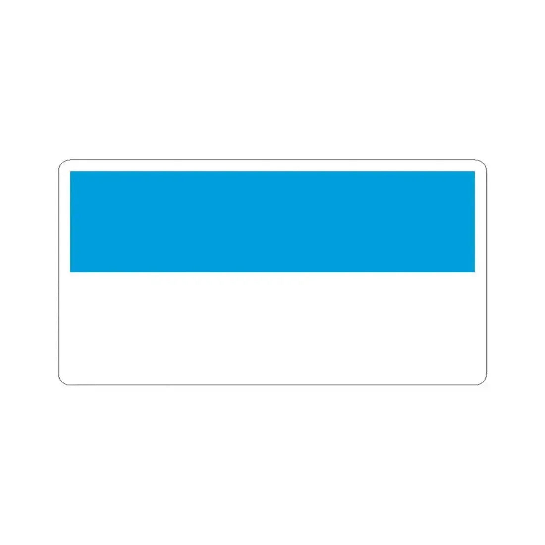 Flag of Viljandi Estonia - STICKER Vinyl Kiss-Cut Decal 6 Inch White - The Sticker Space