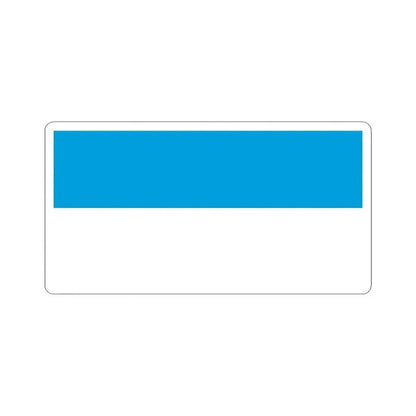 Flag of Viljandi Estonia - STICKER Vinyl Kiss-Cut Decal 6 Inch White - The Sticker Space