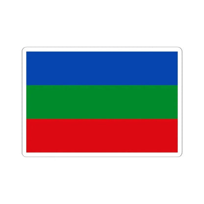 Flag of Villavicencio Meta Colombia - STICKER Vinyl Kiss-Cut Decal 6 Inch White - The Sticker Space