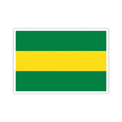 Flag of Vinces (Ecuador) STICKER Vinyl Kiss-Cut Decal 4 Inch White - The Sticker Space