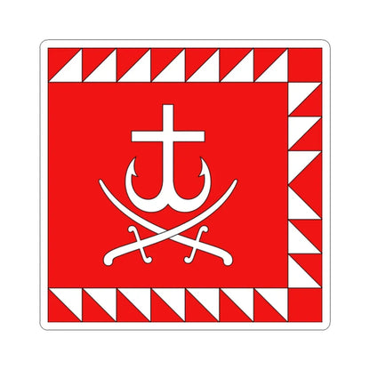 Flag of Vinnycia (Ukraine) STICKER Vinyl Kiss-Cut Decal 2 Inch White - The Sticker Space