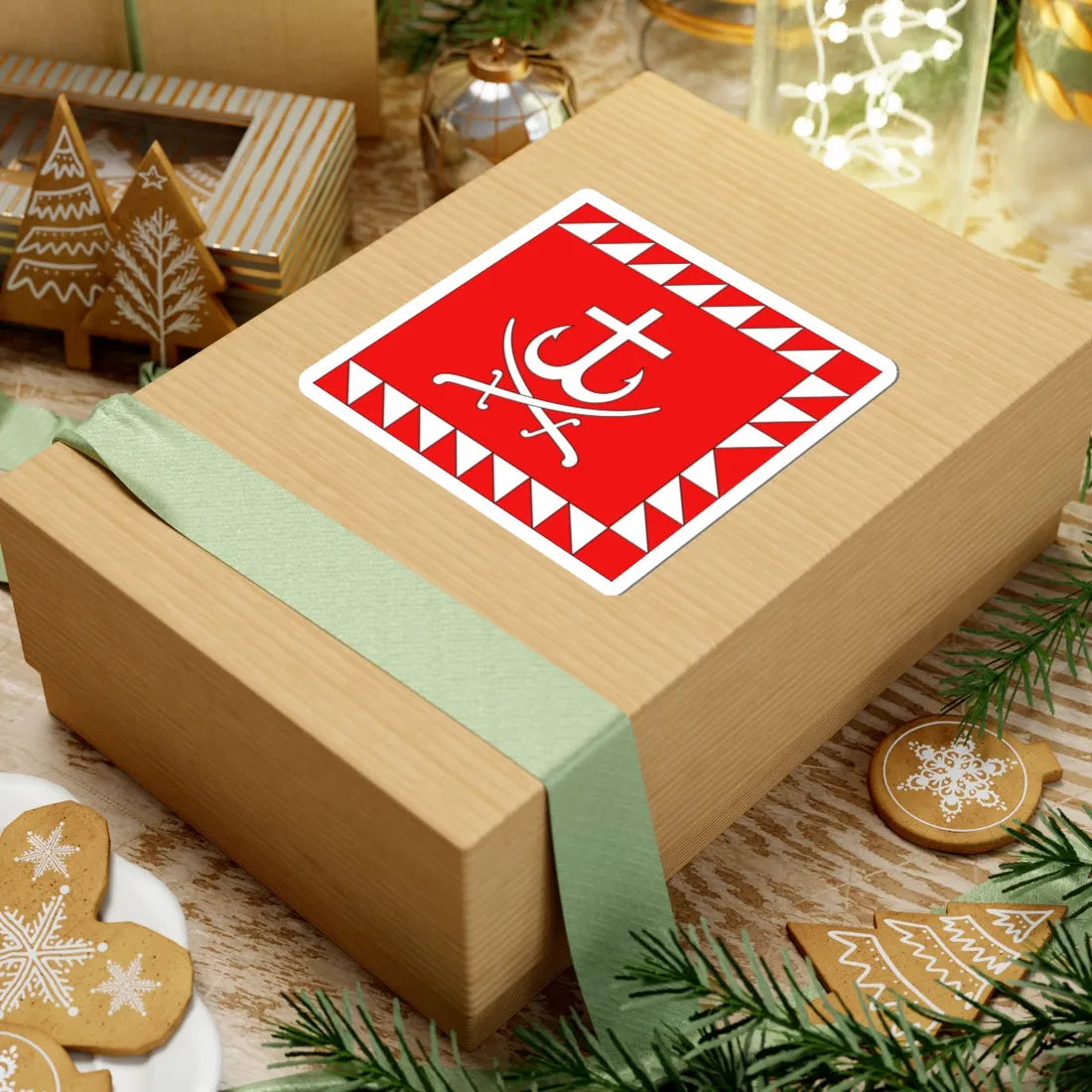 Flag of Vinnycia (Ukraine) STICKER Vinyl Kiss-Cut Decal - The Sticker Space