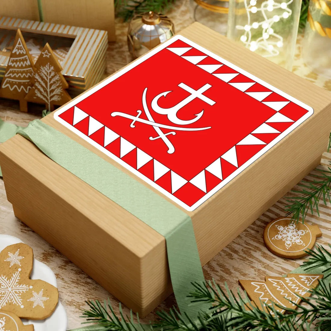 Flag of Vinnycia (Ukraine) STICKER Vinyl Kiss-Cut Decal - The Sticker Space