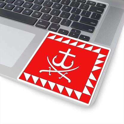 Flag of Vinnycia (Ukraine) STICKER Vinyl Kiss-Cut Decal - The Sticker Space