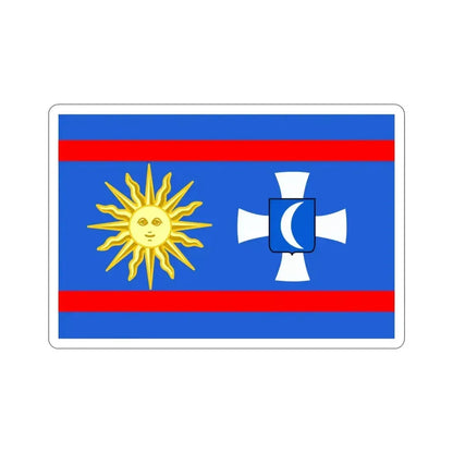 Flag of Vinnytsia Oblast Ukraine STICKER Vinyl Die-Cut Decal - The Sticker Space