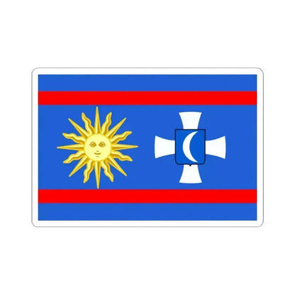 Flag of Vinnytsia Oblast Ukraine - STICKER Vinyl Kiss-Cut Decal - The Sticker Space