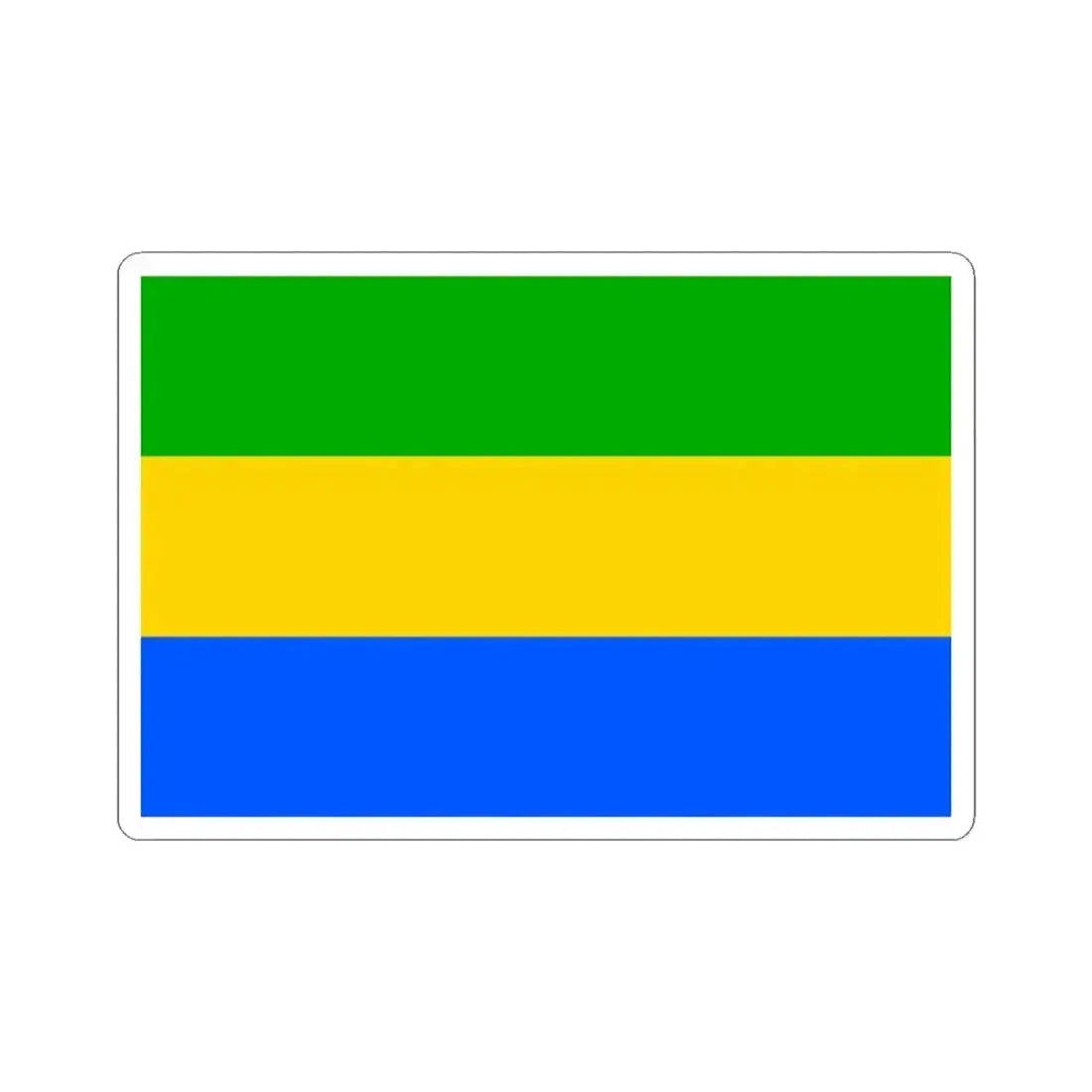 Flag of Vinor (Czech Republic) STICKER Vinyl Kiss-Cut Decal 3 Inch White - The Sticker Space