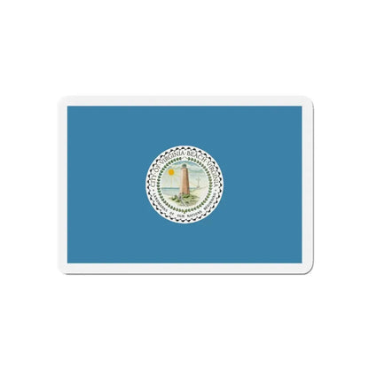 Flag of Virginia Beach Virginia - Refrigerator Magnet 5 Inch - The Sticker Space