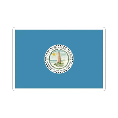 Flag of Virginia Beach Virginia USA STICKER Vinyl Die-Cut Decal 3 Inch - The Sticker Space