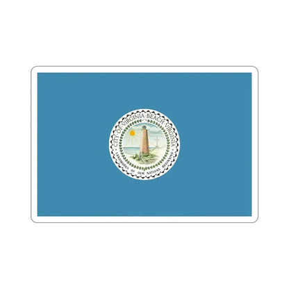 Flag of Virginia Beach Virginia USA STICKER Vinyl Die-Cut Decal - The Sticker Space