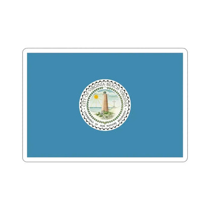 Flag of Virginia Beach Virginia USA STICKER Vinyl Die-Cut Decal - The Sticker Space