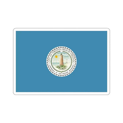 Flag of Virginia Beach Virginia USA STICKER Vinyl Die-Cut Decal - The Sticker Space