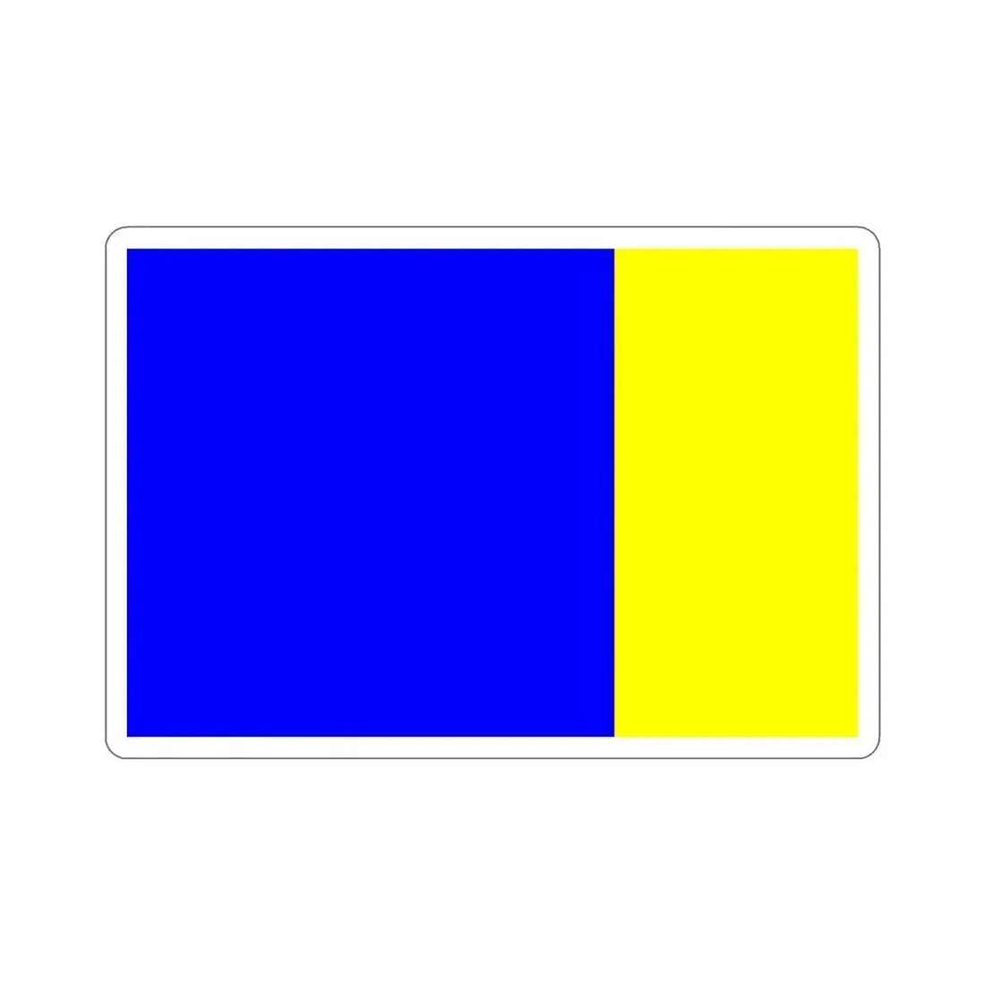 Flag of Viterbo Italy STICKER Vinyl Die-Cut Decal 4 Inch - The Sticker Space