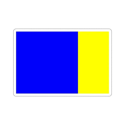 Flag of Viterbo Italy STICKER Vinyl Die-Cut Decal 4 Inch - The Sticker Space