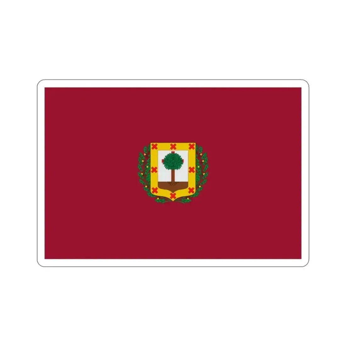 Flag of Vizcaya Spain STICKER Vinyl Die-Cut Decal 2 Inch - The Sticker Space