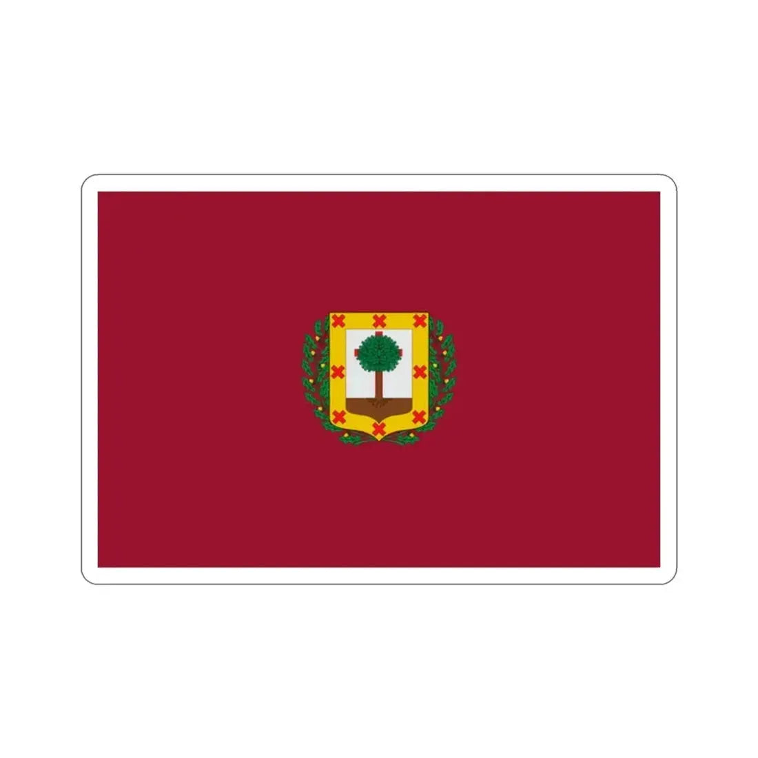 Flag of Vizcaya Spain STICKER Vinyl Die-Cut Decal 2 Inch - The Sticker Space