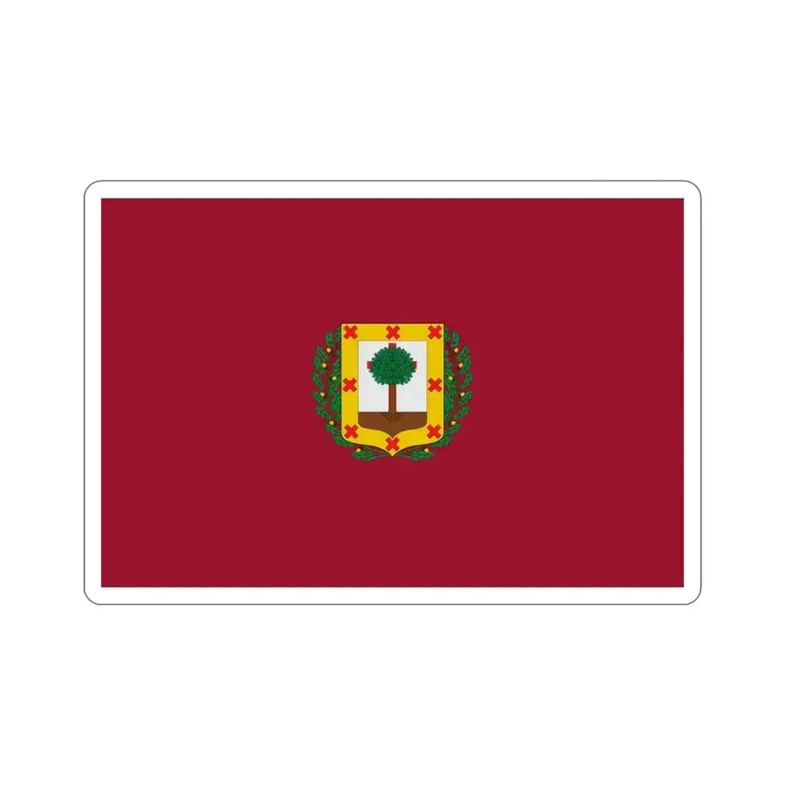 Flag of Vizcaya Spain STICKER Vinyl Die-Cut Decal 4 Inch - The Sticker Space