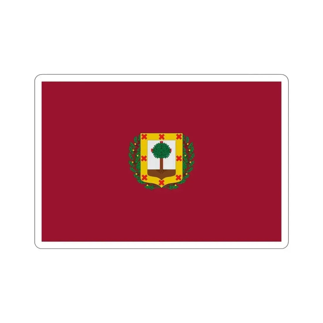 Flag of Vizcaya Spain STICKER Vinyl Die-Cut Decal 5 Inch - The Sticker Space