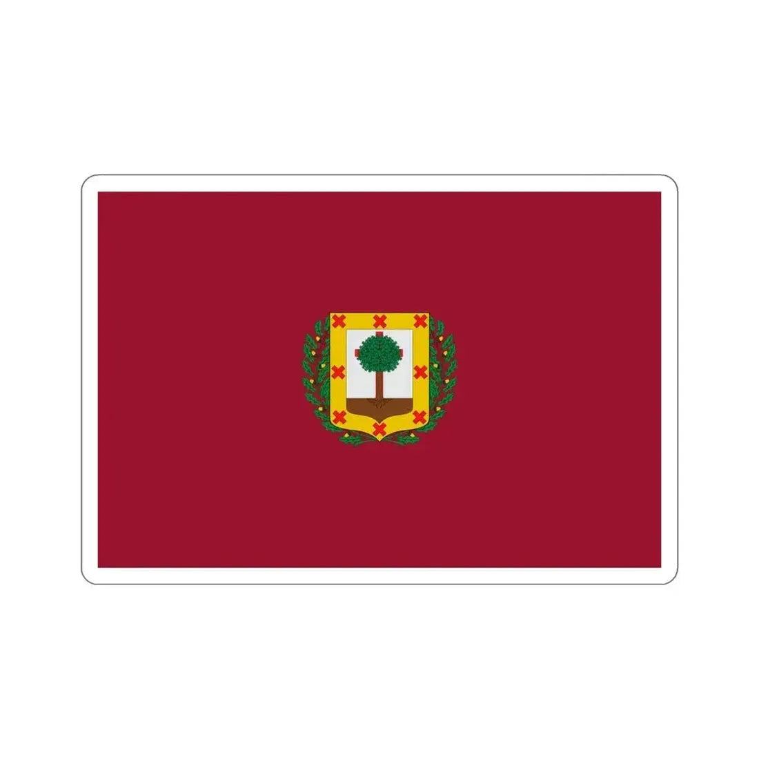 Flag of Vizcaya Spain STICKER Vinyl Die-Cut Decal 5 Inch - The Sticker Space