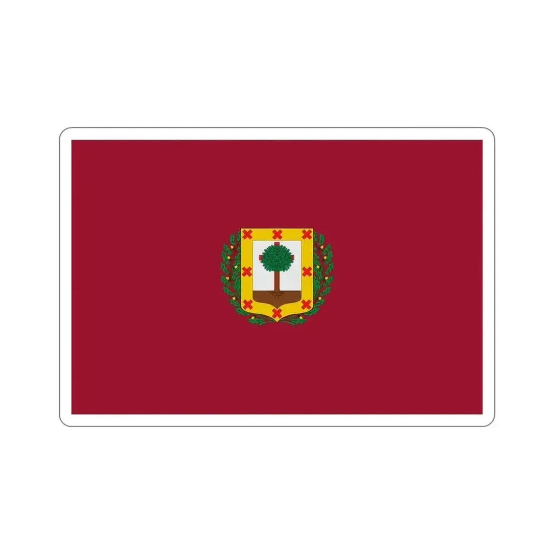 Flag of Vizcaya Spain STICKER Vinyl Die-Cut Decal 6 Inch - The Sticker Space