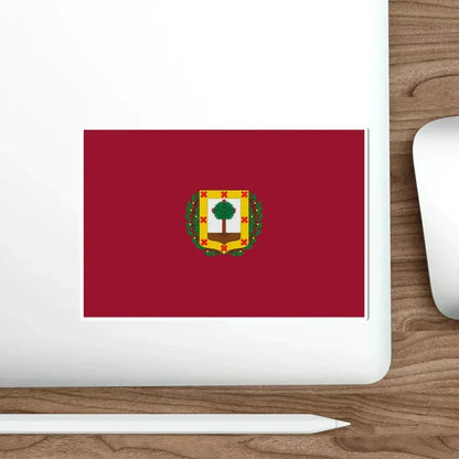 Flag of Vizcaya Spain STICKER Vinyl Die-Cut Decal - The Sticker Space
