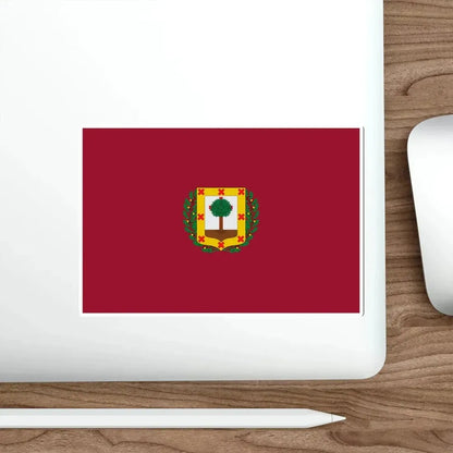 Flag of Vizcaya Spain STICKER Vinyl Die-Cut Decal - The Sticker Space