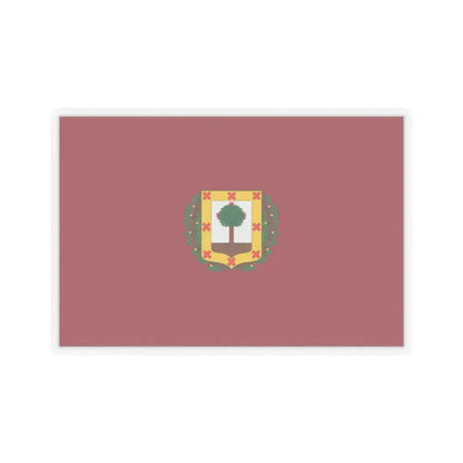 Flag of Vizcaya Spain - STICKER Vinyl Kiss-Cut Decal 2 Inch Transparent - The Sticker Space