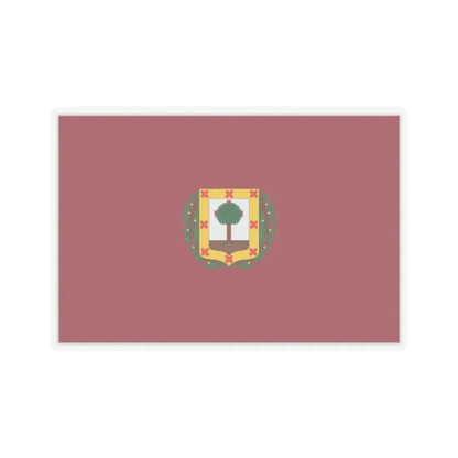 Flag of Vizcaya Spain - STICKER Vinyl Kiss-Cut Decal 3 Inch Transparent - The Sticker Space