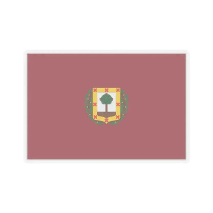 Flag of Vizcaya Spain - STICKER Vinyl Kiss-Cut Decal 6 Inch Transparent - The Sticker Space