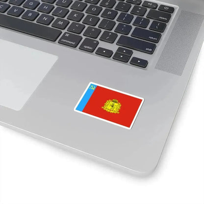 Flag of Vladimir Oblast Russia - STICKER Vinyl Kiss-Cut Decal - The Sticker Space