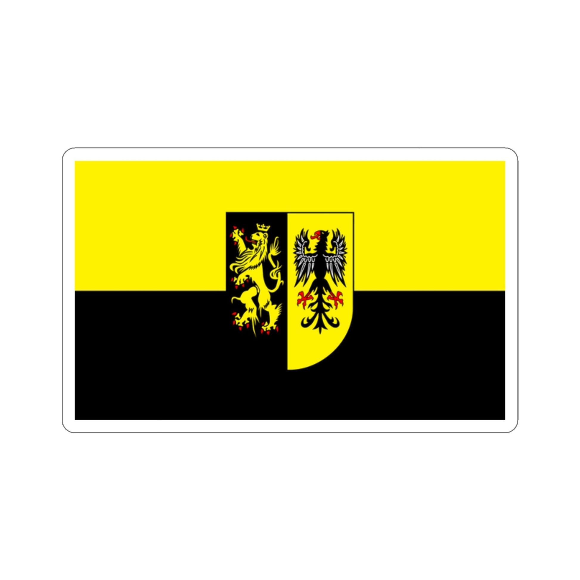 Flag of Vogtlandkreis Germany STICKER Vinyl Die-Cut Decal-2 Inch-The Sticker Space