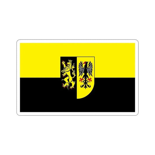 Flag of Vogtlandkreis Germany STICKER Vinyl Die-Cut Decal 6 Inch - The Sticker Space