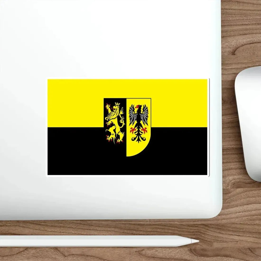 Flag of Vogtlandkreis Germany STICKER Vinyl Die-Cut Decal - The Sticker Space