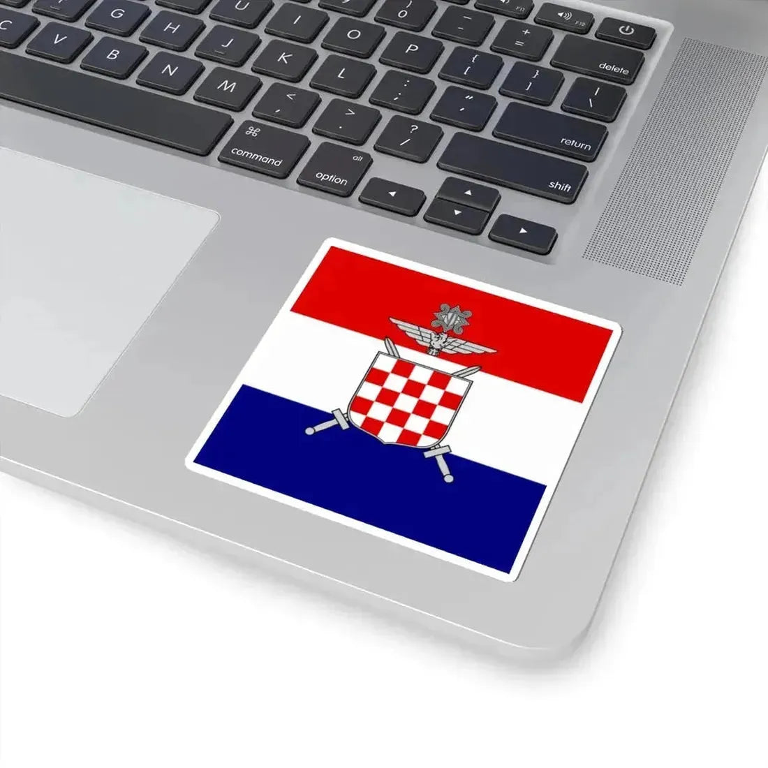 Flag of Vojskovodja Marchal in Independent State of Croatia (Croatia) STICKER Vinyl Kiss-Cut Decal - The Sticker Space